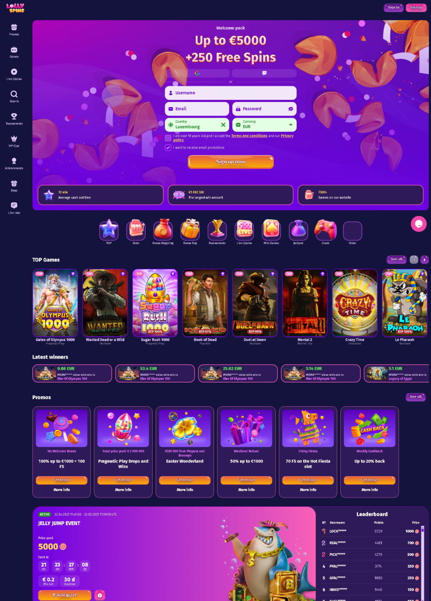 Lolly Spins Casino